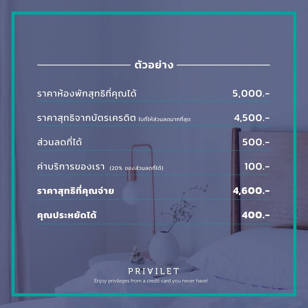 Privilet Travel pricing table